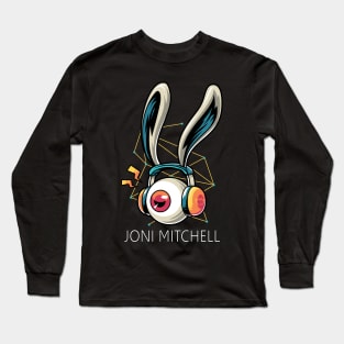 Listening Joni Mitchell Long Sleeve T-Shirt